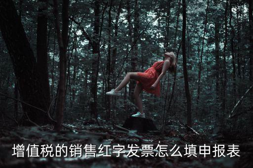 紅字開票金額如何填寫增值稅申報(bào)表，紅字發(fā)票如何填寫增值稅報(bào)表二