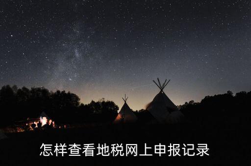 浙江地稅網(wǎng)申報(bào)作廢如何查，怎樣查看地稅網(wǎng)上申報(bào)記錄