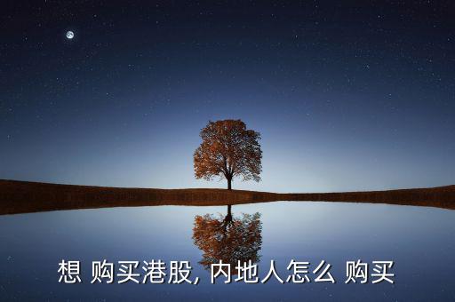 想 購(gòu)買(mǎi)港股, 內(nèi)地人怎么 購(gòu)買(mǎi)