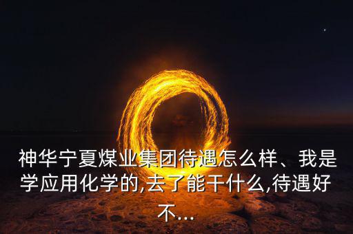  神華寧夏煤業(yè)集團(tuán)待遇怎么樣、我是學(xué)應(yīng)用化學(xué)的,去了能干什么,待遇好不...