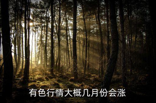 有色金屬什么時候漲，有色金屬礦行情啥時候才漲價