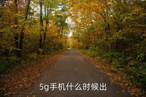 5g手機(jī)什么時候出