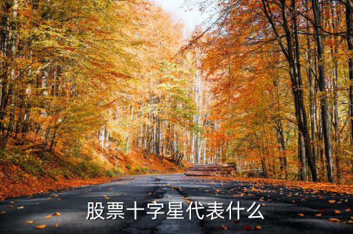 股票高位十字星什么意思，股票十字星代表什么