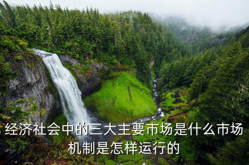 經(jīng)濟(jì)學(xué)中的主要市場(chǎng)是什么，宏觀經(jīng)濟(jì)學(xué) 兩大市場(chǎng)是什么