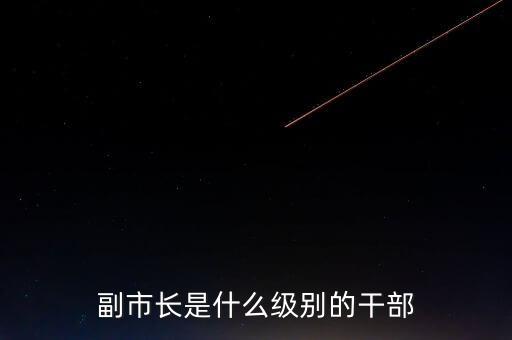 重慶市副市長(zhǎng)是什么級(jí)別，重慶副市長(zhǎng)是什么級(jí)別
