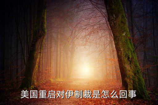 伊朗制裁什么時候結(jié)束，美國有宣布退出伊核協(xié)議嗎