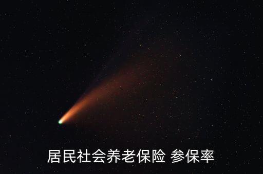 新農保參保率怎么算,如何計算城鄉(xiāng)居民基本養(yǎng)老保險參保費率?