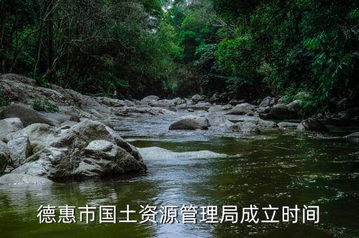 什么時(shí)候成立國(guó)土部門，德惠市國(guó)土資源管理局成立時(shí)間