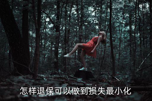 怎樣退?？梢宰龅綋p失最小化