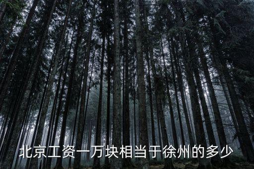 北京月薪1萬什么概念，在北京月薪1萬算高嗎