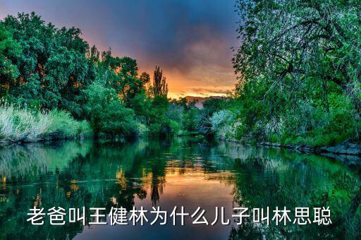 王健林和王思聰是什么關系，老爸叫王健林為什么兒子叫林思聰