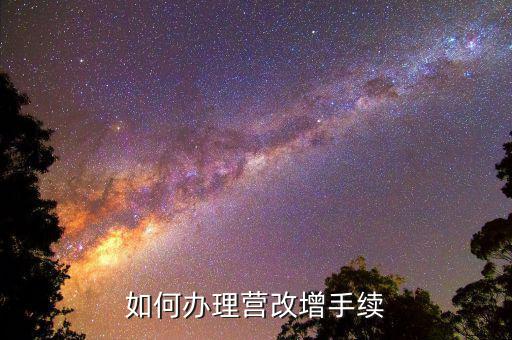 房地產(chǎn)經(jīng)紀(jì)及咨詢企業(yè)營(yíng)改增需要什么資料，如何辦理營(yíng)改增手續(xù)