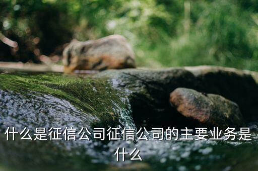征信中心干什么，聯(lián)合征信中心是做什么的