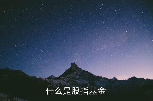 股指基金是什么，什么是股指基金