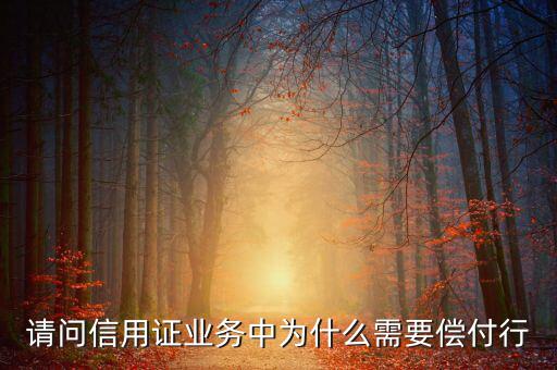 償付行干什么的，請問信用證業(yè)務(wù)中為什么需要償付行