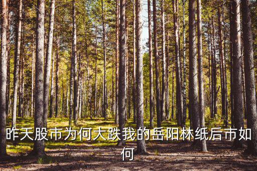 岳陽林紙為什么停牌，誰能告訴我這是怎么回事是停牌了嗎