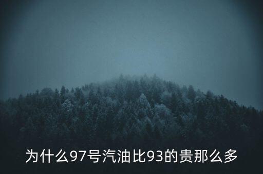 為什么90號(hào)汽油貴，為什么95號(hào)汽油比92號(hào)汽油貴