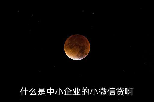 小微借貸是什么，小薇在貸款中是什么意思