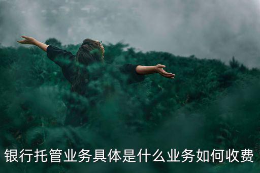 什么是票據(jù)托管，銀行托管業(yè)務(wù)具體是什么業(yè)務(wù)如何收費