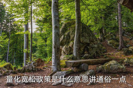 量化寬松政策是什么意思，什么叫做量化寬松政策