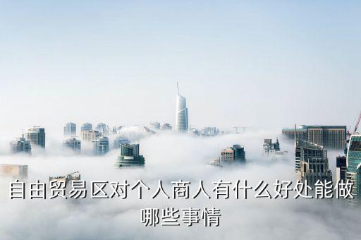 自由貿易區(qū)對個人商人有什么好處能做哪些事情