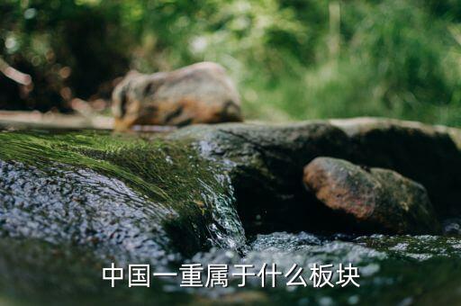 中國一重屬于什么板塊，中國一重屬于哪個街道