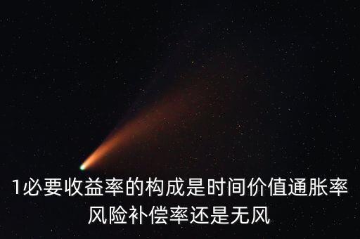 普通股的必要收益率是由什么組成，計(jì)算股票價(jià)格中的必要收益率是什么東西