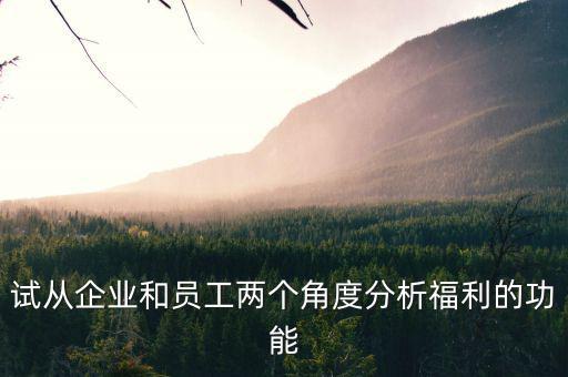 福利為什么激勵(lì)，企業(yè)員工福利對激勵(lì)員工有什么作用
