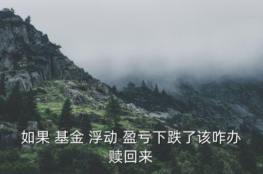 基金浮動盈虧怎么提取,浮動盈虧是正數(shù)，表示你賺了