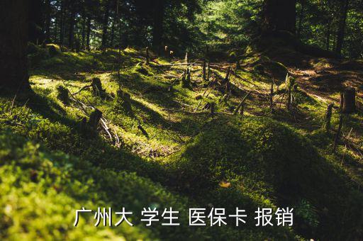  廣州大 學(xué)生 醫(yī)?？?報(bào)銷