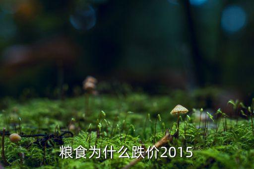 為什么現(xiàn)在糧食降價(jià)，現(xiàn)在的糧食為什么掉價(jià)了