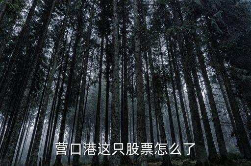 營口港為什么不漲，營口港現(xiàn)在會(huì)大漲嗎