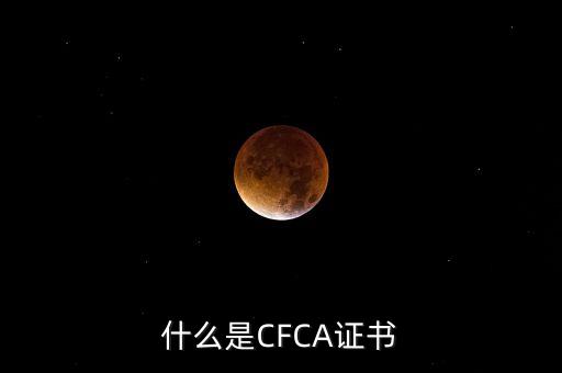 cfca證書有什么用，在辦理網(wǎng)上銀行的時候提到過CFCA 根證書請問這個證書是