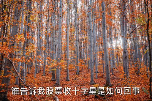 k線收黑十字星是什么意思，誰告訴我股票收十字星是如何回事