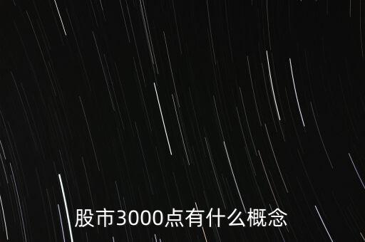 大盤3000點(diǎn)是什么意思，大盤帶量中陽突破3000點(diǎn)是什么意思