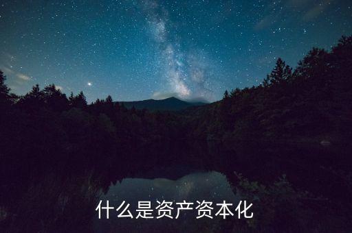 國(guó)有資產(chǎn)資本化是什么，資產(chǎn)資本化是什么意思