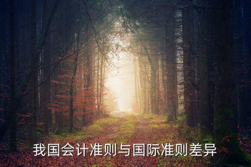 為什么中國不用ifrs，usgaap和ifrs為什么會趨同