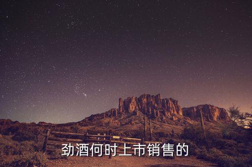 勁酒何時(shí)上市銷(xiāo)售的
