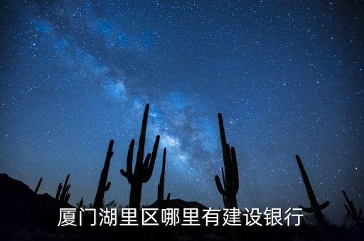 廈門湖里馬龍建行是什么銀行，廈門馬龍建設(shè)銀行叫什么支行