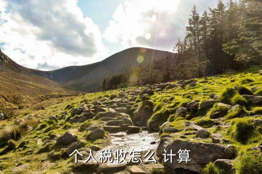 個人稅收怎么 計(jì)算