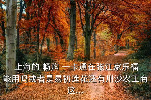 暢購(gòu)一卡通上?？偛?上海暢購(gòu)一卡通還能用嗎2021