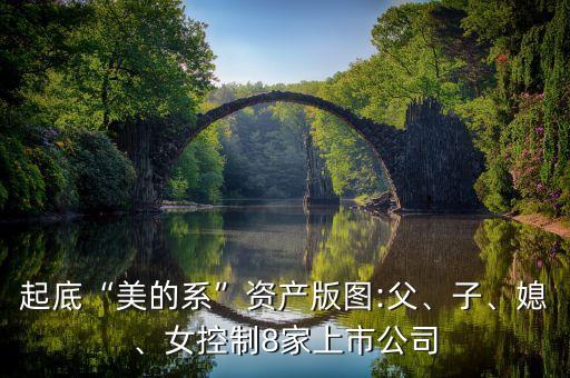 起底“美的系”資產(chǎn)版圖:父、子、媳、女控制8家上市公司